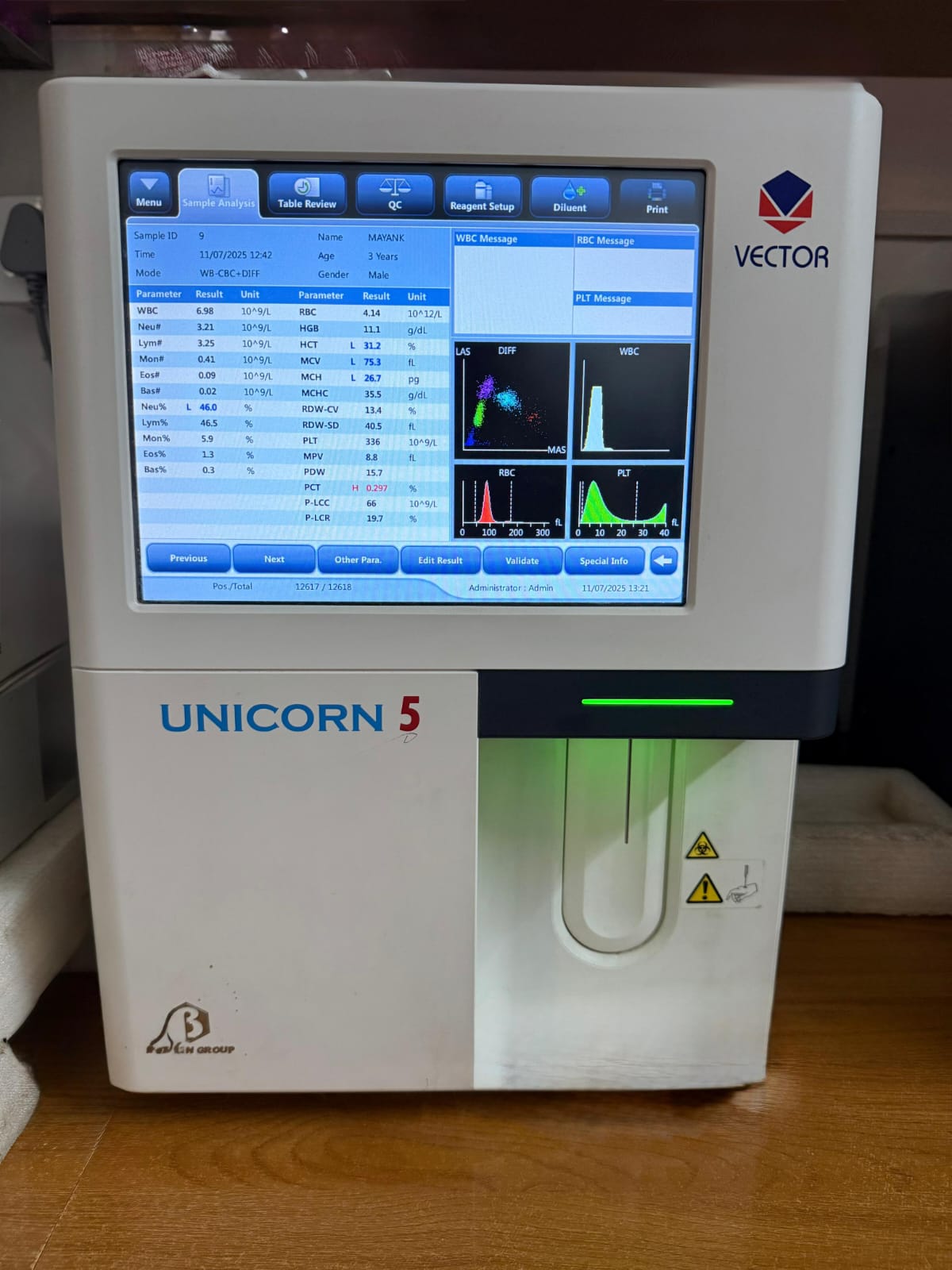 Lab Machine